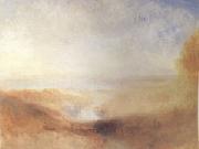 Joseph Mallord William Turner Landscape with Distant River and Bay (mk05) Spain oil painting reproduction